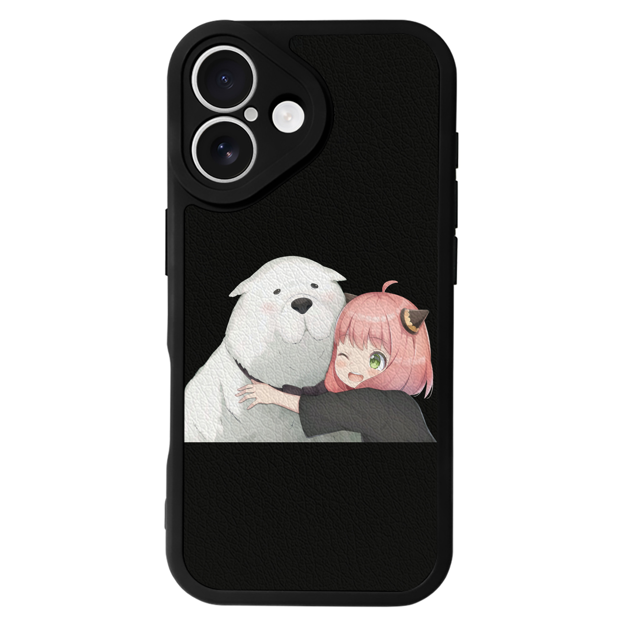 （画像用） SPY×FAMILY间谍家家酒 【iPhone 16シリーズ対応】シリコンスマホケース（レザー調） 材質：シリコン